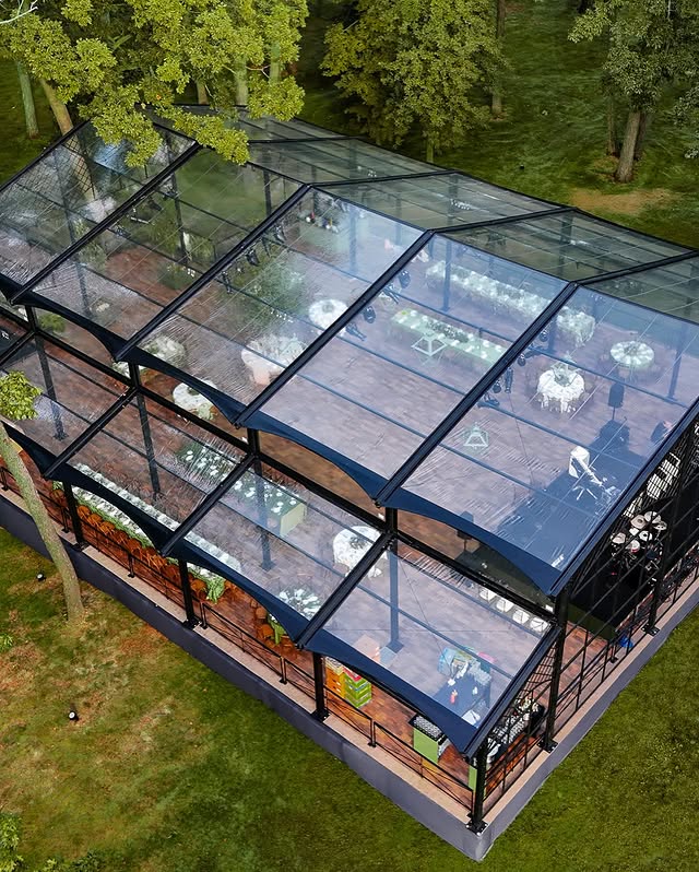 Aluminium German Hangar Tents