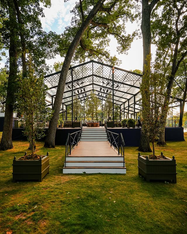 Inside View of Rental Tent